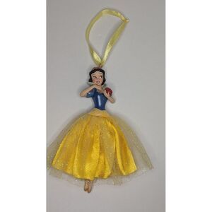 2012 Disney Store Princess SNOW WHITE Red Apple Christmas Ornament Dwarfs NEW